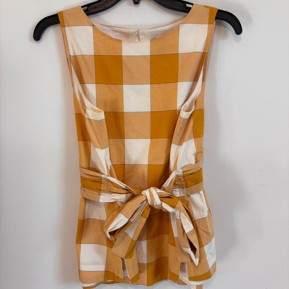 Ann Taylor Tops - Yellow gingham top